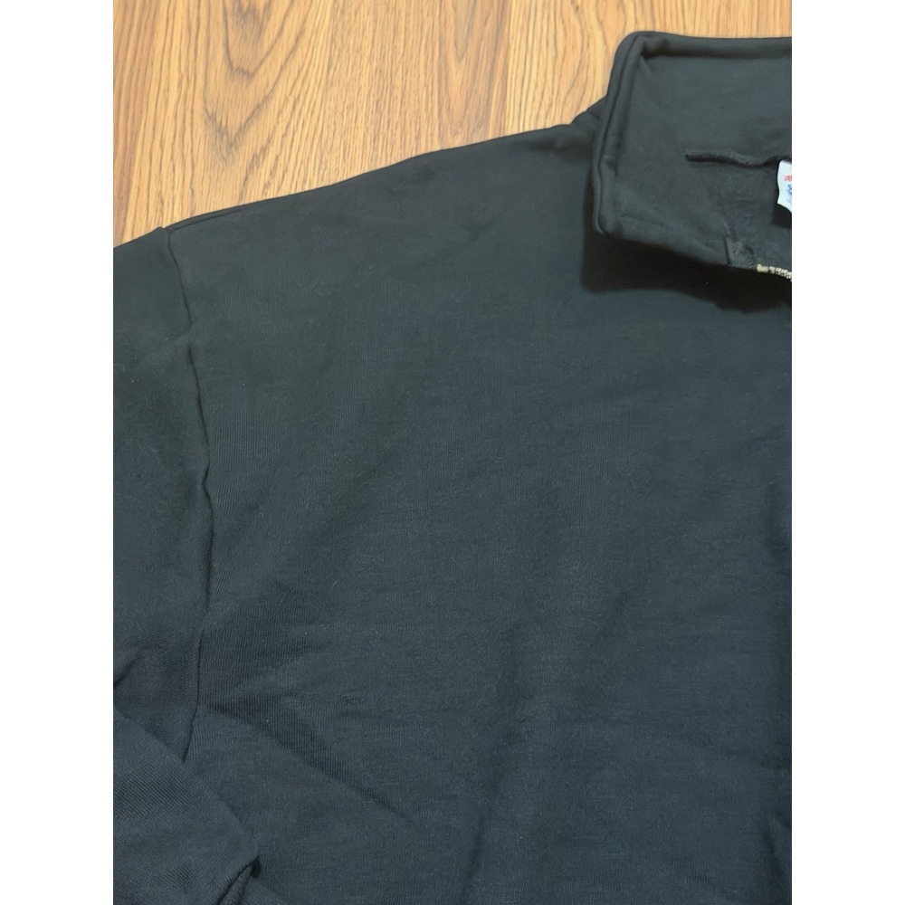 Jerzees Super Sweats Quarter Zip Sweatshirt Mens 2XL NWT Vintage Made In USA - Picture 11 of 13